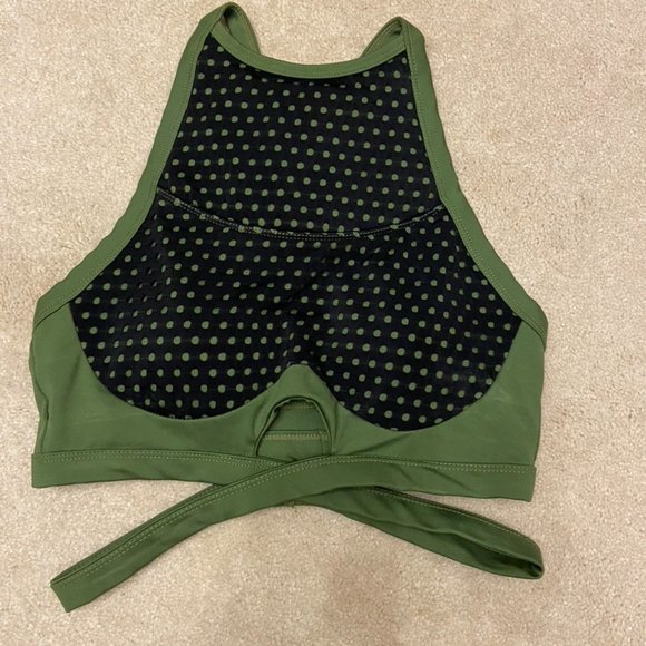 The Chestee Intimates & Sleepwear Chestee Sports Bra Army Green
